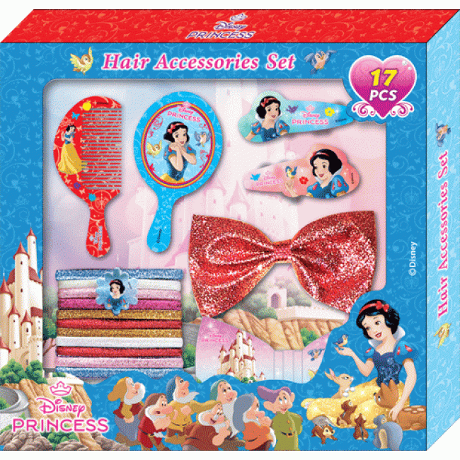 Disney Princess สโนว์ไวท์และผองเพื่อน + ชุดเครื่องประดับผมสโนว์ไวท์